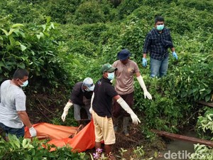 Mayat Wanita Ditemukan Tanpa Busana di Inhu, Tangan Terikat Tali