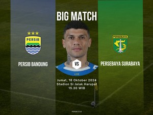 Prediksi Susunan Pemain Persib vs Persebaya