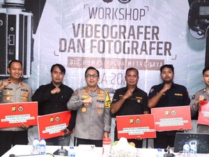Polda Metro Gelar Workshop Pertajam Skill Fotografi-Videografi Humas
