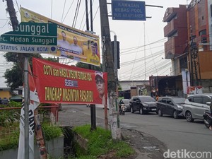 Muncul Spanduk Tangkap Masinton Pasaribu di Medan