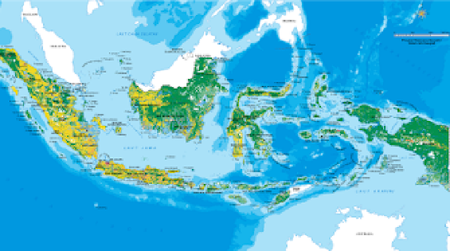 Atlas Indonesia. (Dok: atlasnasional.bakosurtanal.go.id)
