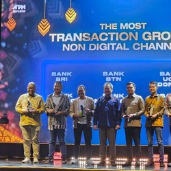 Top! Bank Jateng Raih Penghargaan di Awarding Night ATM Bersama 2024