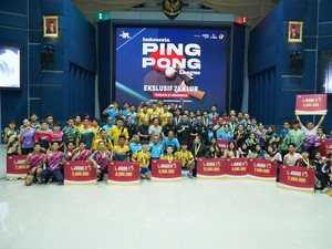 Indonesia Pingpong League 2024 Gelar Seri Kedua di Jakarta