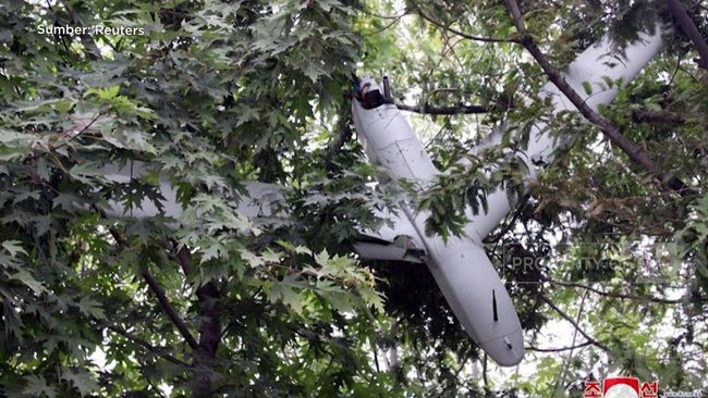 Makin Panas! Korea Utara Temukan Drone Korea Selatan Yang Jatuh