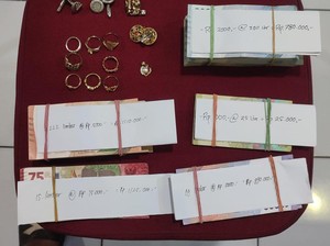 Maling Rumah Kosong di Malang Ditangkap, Perhiasan dan Uang Diamankan