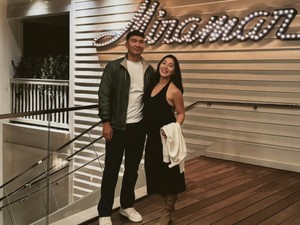 Nikita Willy Perlihatkan Langit Merah dan Berasap Los Angeles dari Rumahnya