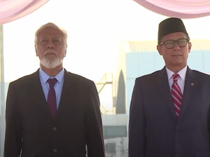 Video Kedatangan PM Timor Leste Jelang Pelantikan Prabowo-Gibran