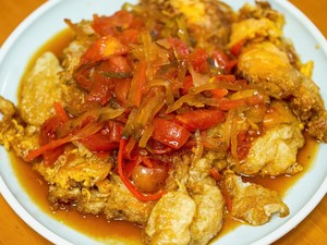 Resep Telur Goreng Saus Bawang Cabe, Lauk Bekal yang Murah Enak