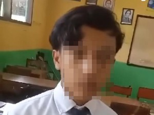 Siswa SMP Pasuruan yang Bantah Guru Saat Ditanya PR Sudah Minta Maaf