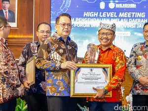 Kinerja Baik Tim Pengendali Inflasi Daerah Banyuwangi Berbuah Penghargaan