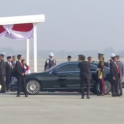 Pimpinan Negara Tiba di RI Hadiri Pelantikan Prabowo, Rusia Pertama