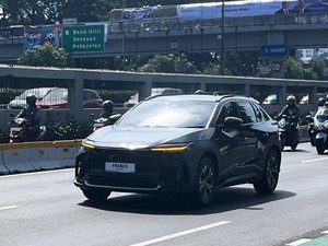 68 unit Toyota bZ4X Antar-Jemput Tamu VVIP di Acara Pelantikan Prabowo-Gibran