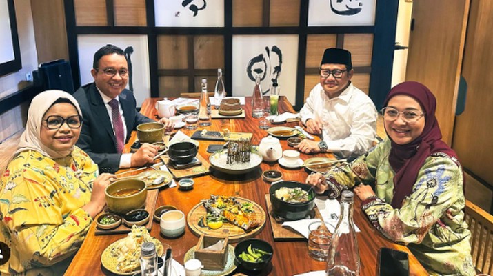 Anies Baswedan dan Muhaimin Iskandar. (Instagram/AniesBaswedan)