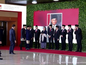 Melihat Dekorasi Tempat Pelantikan Presiden, Temanya Hijau Dikonsep Anak Prabowo