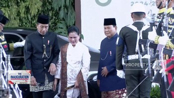 Video: Hadiri Pelantikan, Jokowi Disambut Prabowo di Gedung DPR