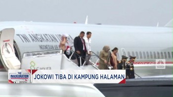 Video: Jokowi Tiba di Kampung Halaman