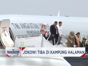  Jokowi Tiba di Kampung Halaman