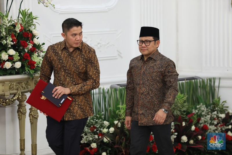 Presiden RI Prabowo Subianto mengumumkan nama nama menteri kabinet merah putih di Istana Negara, Jakarta, Minggu, 20/10. (CNBC Indonesia Tri Susilo) Presiden RI Prabowo Subianto mengumumkan nama nama menteri kabinet merah putih di Istana Negara, Jakarta, Minggu, 20/10. (CNBC Indonesia Tri Susilo)