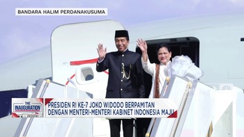 Video: Momen Jokowi Pamit Pulang Kampung ke Solo