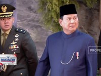 Video: Momen Prabowo Tiba di Gedung DPR/MPR Jelang Pelantikan Presiden