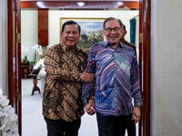 Prabowo Temui PM Malaysia Anwar Ibrahim di Kuala Lumpur, Bahas Ini