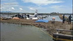 Video: Pesawat SAM Air Jatuh di Gorontalo, 4 Orang Tewas