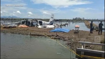 Video: Pesawat SAM Air Jatuh di Gorontalo, 4 Orang Tewas