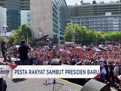 Video: Pesta Rakyat Sambut Presiden Baru