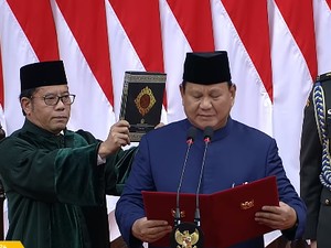 Prabowo Unggah Momen Pelantikan: Kami Berbakti kepada Nusa dan Bangsa