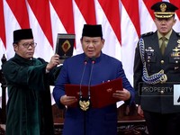 5 Poin Penting Pidato Perdana Presiden Prabowo