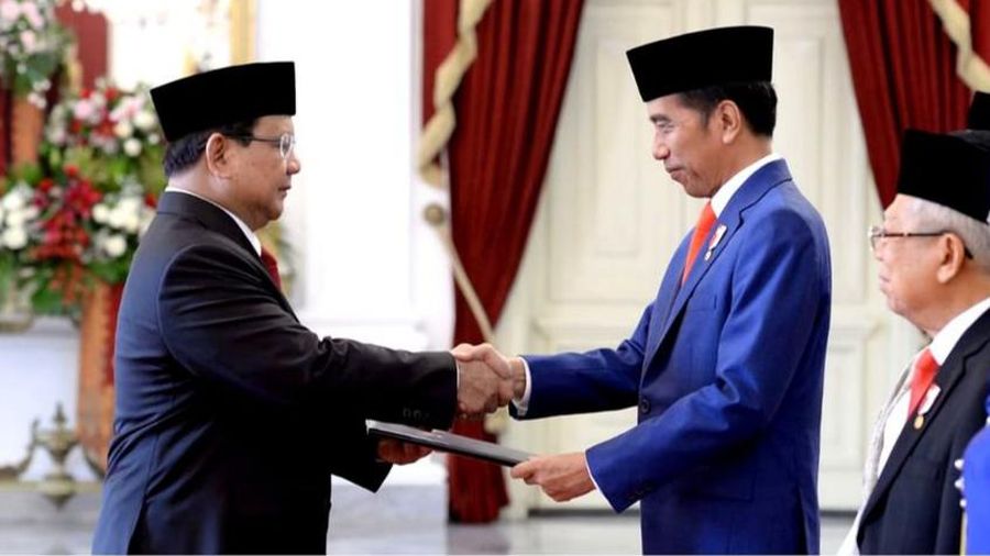Prabowo mengunggah foto bersama Presiden RI di Instagram pribadinya. (Instagram @prabowo)