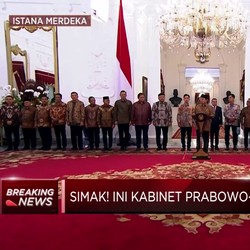 Video: Prabowo Umumkan Menteri Kabinet Merah Putih, Ini Daftarnya!