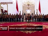 Video: Prabowo Umumkan Menteri Kabinet Merah Putih, Ini Daftarnya!