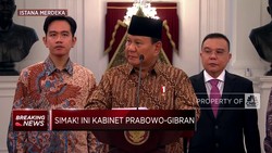 Video: Prabowo Umumkan Nama Wakil Menteri Kabinet Merah Putih