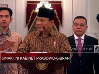 Video: Prabowo Umumkan Nama Wakil Menteri Kabinet Merah Putih