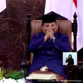 Momen Standing Applause Jelang Pelantikan Prabowo Sebagai Presiden