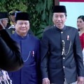 Jokowi Tiba di DPR, Hadiri Pelantikan Presiden Terpilih Prabowo-Gibran