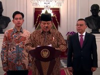 Presiden Prabowo Umumkan Kabinet, Namanya Kabinet Merah Putih