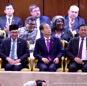 Jadi Presiden, Prabowo Sapa Satu Per Satu Perwakilan Kepala Negara