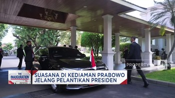 Video: Suasana Kediaman Prabowo Jelang Pelantikan Presiden