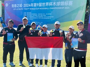 Indonesia Rebut Tiga Emas di Piala Dunia Woodball 2024