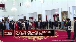 Video: 56 Wakil Menteri Kabinet Merah Putih Resmi Dilantik Prabowo