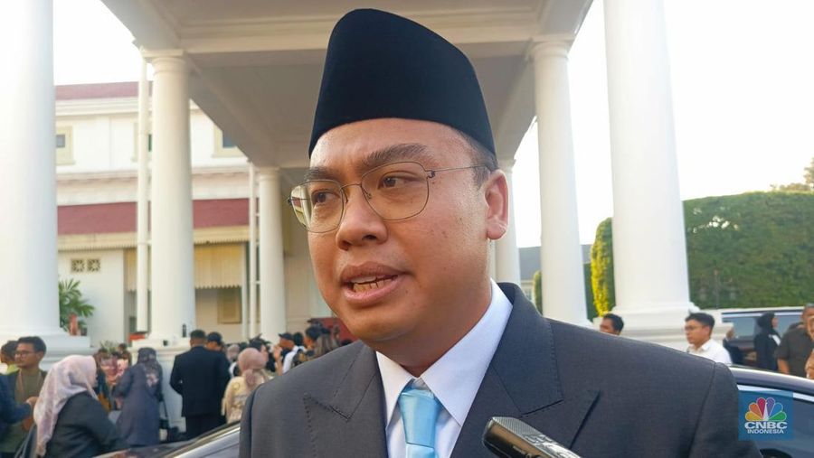 Angga Raka Prabowo. (CNBC Indonesia/Rosseno Aji)