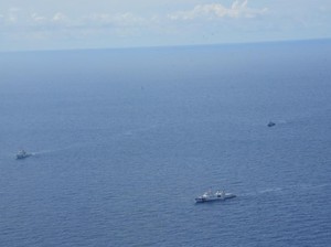 Video: Momen Bakamla Usir Kapal China di Perairan Natuna Utara