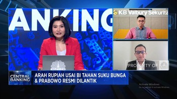 Video: BI Rate Tetap & Prabowo Jadi Presiden, Rupiah Bisa Terus Kuat?