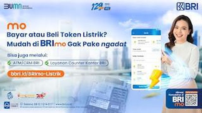 Pusing Token Listrik Habis di Tengah Malam? Beli Aja Pakai BRImo!