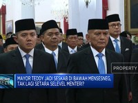 Video: Mayor Teddy Jadi Seskab, Tak Lagi Setara Menteri?
