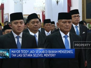 Video: Mayor Teddy Jadi Seskab, Tak Lagi Setara Menteri?