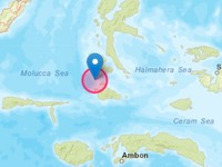 Maluku Utara Diguncang 4 Kali Gempa Hari Ini, Kekuatan di Atas M5