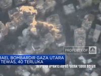Video: Israel Bombardir Gaza Utara 87 Tewas, 40 Terluka
